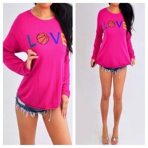 Rachel Zoe Pink Knit Top